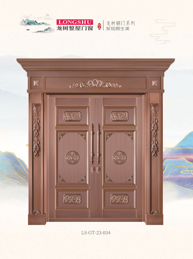 okpay钱包集团艺术铜门，okpay钱包集团整屋门窗，okpay钱包集团纯铜门